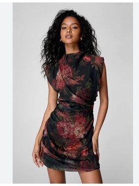 Nasty Gal Floral Dress